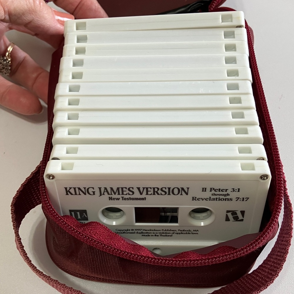 Bible on 11 Tapes,
King James
